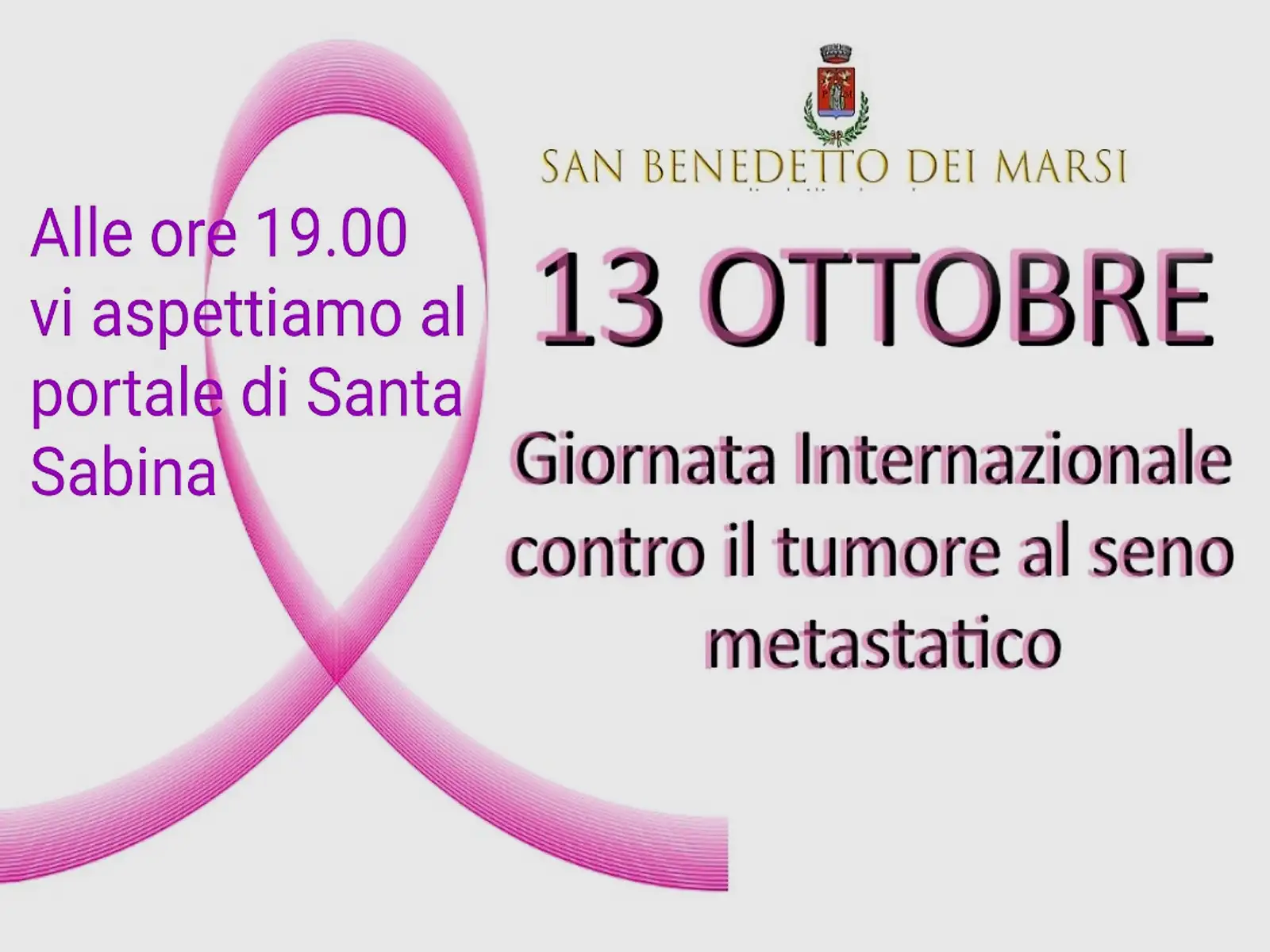 Giornata nazionale contro il tumore al seno metastatico